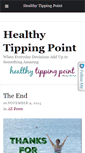 Mobile Screenshot of healthytippingpoint.com